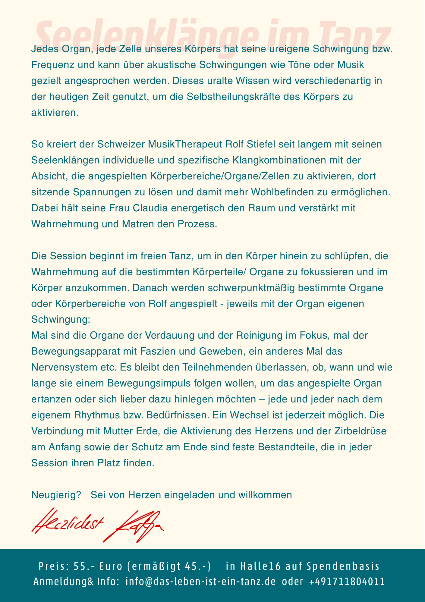 Flyer Seelenklänge im Tanz 2026 S2 neu